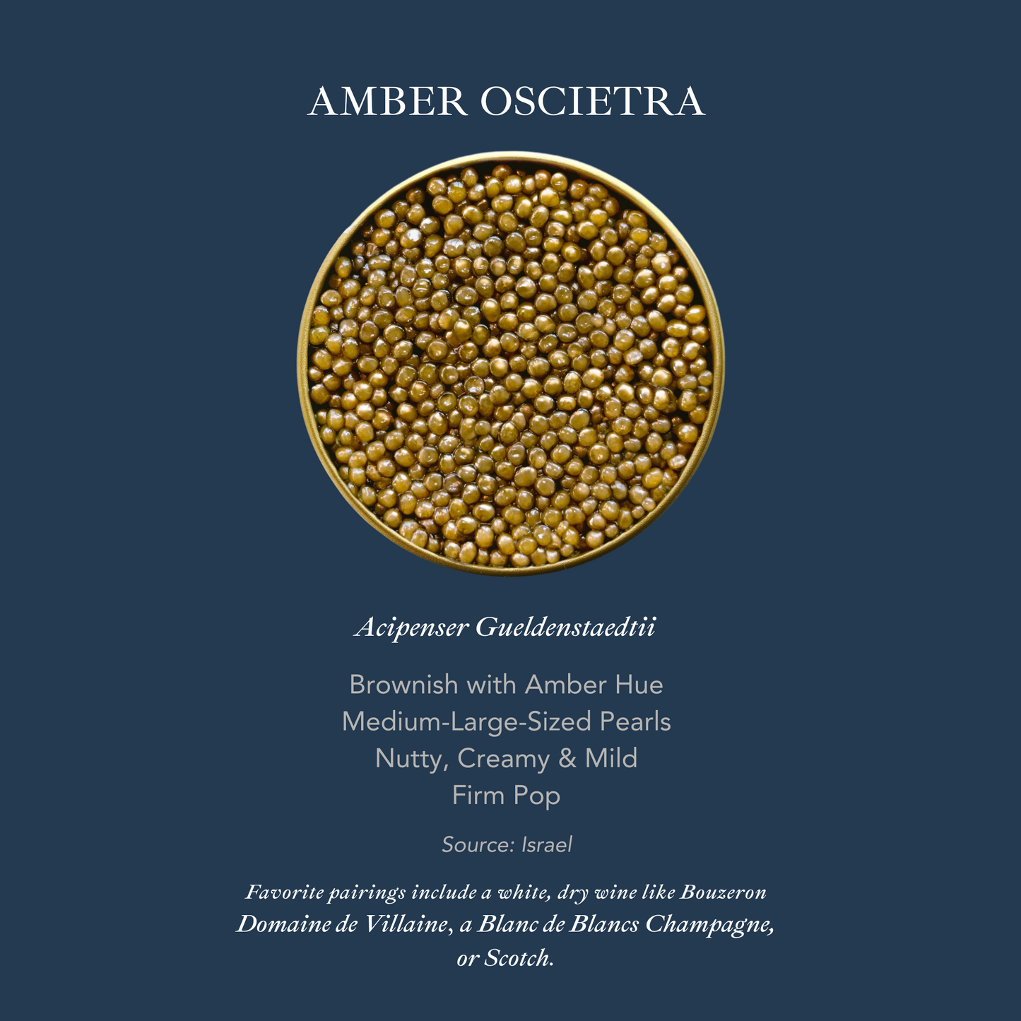 2x 100g Siberian & Amber Oscietra GLWD Gift Box
