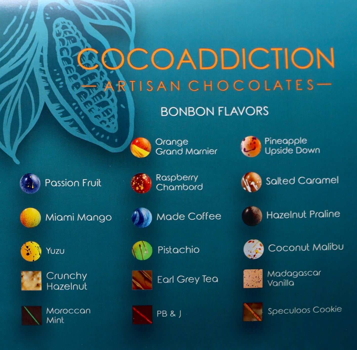 CocoAddiction Artisan Chocolate Bonbon Gift Set